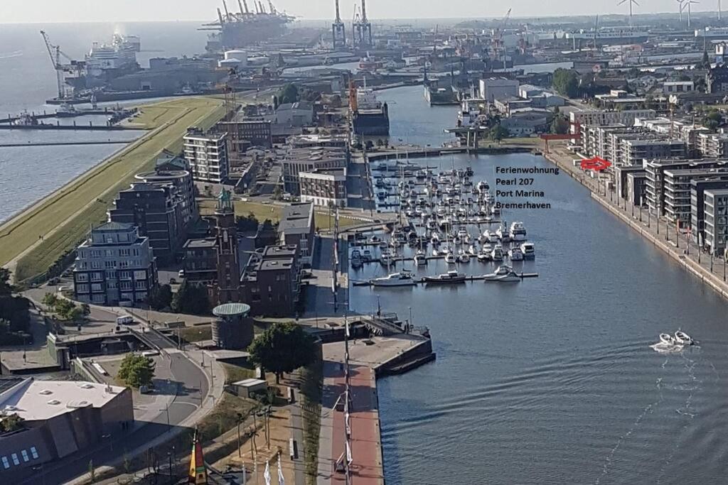 Fewo Pearl 207 Am Yachthafen Inkl. Tiefgarage Bremerhaven Exterior photo